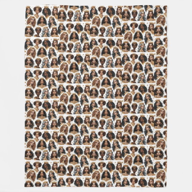 Manta Polar Coronado En Wisdom Blanket (Anverso)