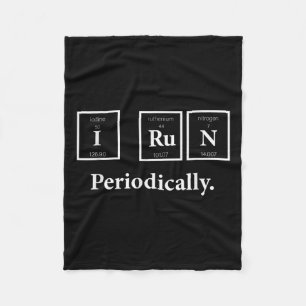 Manta Polar Corro periódicamente ciencia Nerd Teacher Runner C