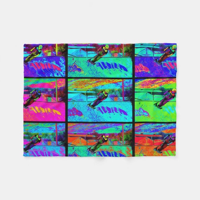 Manta Polar Cortando la rampa - Stunt Scooter Rider (Frente (Horizontal))