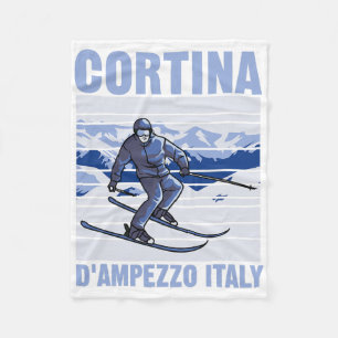 Manta Polar Cortina D'ampezzo Italia Esquí