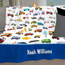 Manta Polar Cosas Pequeñas Que Mueven Los Vehículos Nombre Del