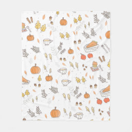 Manta Polar Cosecha de Otoño Acogedor