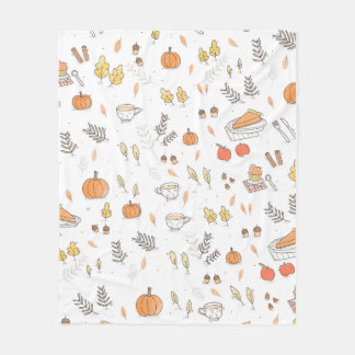 Manta Polar Cosecha de Otoño Acogedor