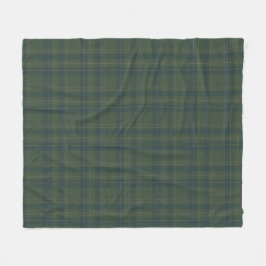 Manta Polar Cosmo Green Plaid Fleece | Tartán ruso