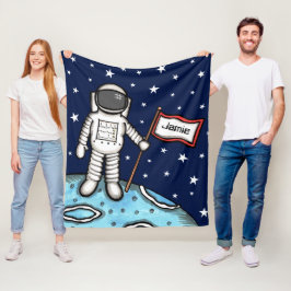 Manta Polar Cosmonauta astronauta espacial personalizada B