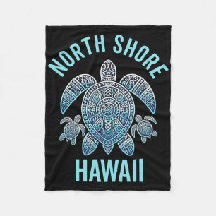 Manta Polar Costa Norte Oahu Hawaii Recuerdo Surfing Hawaiano 