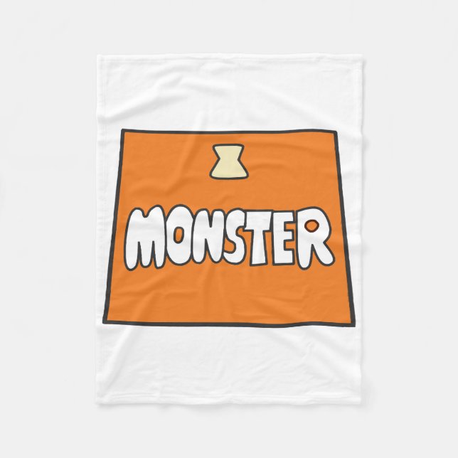 Manta Polar Costume de pikamee, monstruo (Anverso)