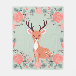 Manta Polar Cosy Woodland Friends Deer