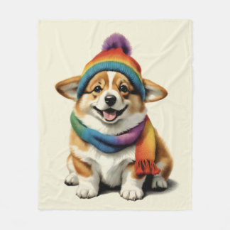 Manta Polar Coszy Corgi