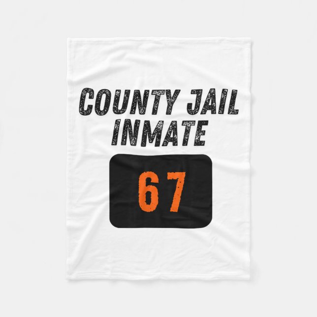 Manta Polar County Jail Prison Inmate 67 Halloween Funny Mens  (Anverso)