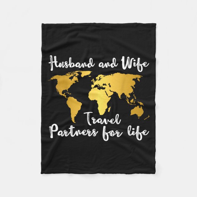 Manta Polar Couple Matching Husband And Wife Travel Partners F (Anverso)