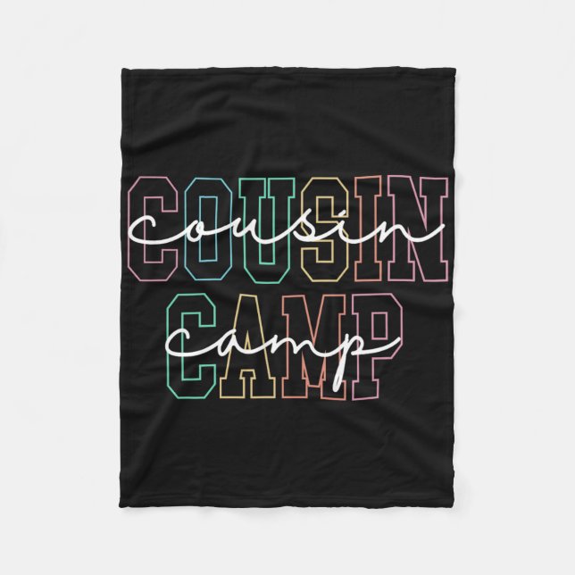 Manta Polar Cousin Camp 2025 Camping Campfire Summer Vacation  (Anverso)