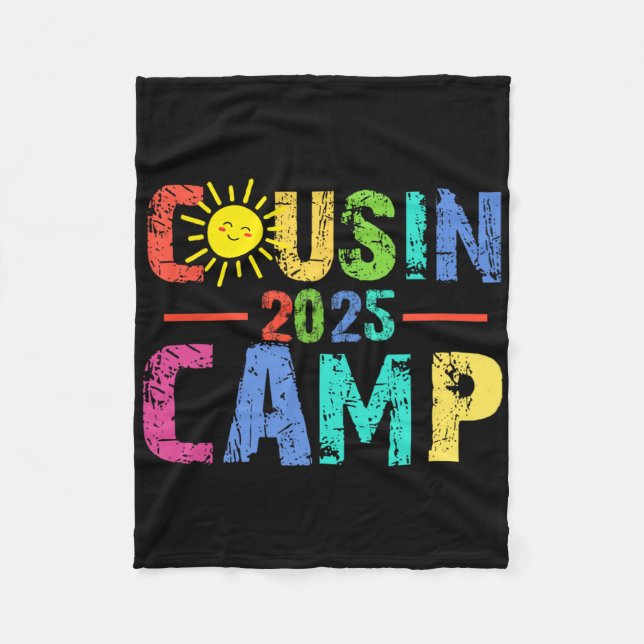 Manta Polar Cousin Camp 2025 Camping Campfire Summer Vacation  (Anverso)