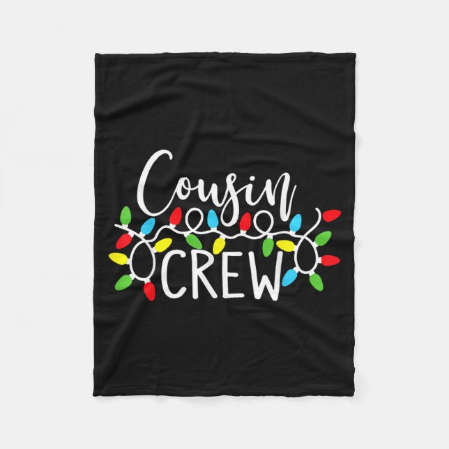 Manta Polar Cousin Crew Christmas Kids Cousins Christmas Crew  (Anverso)