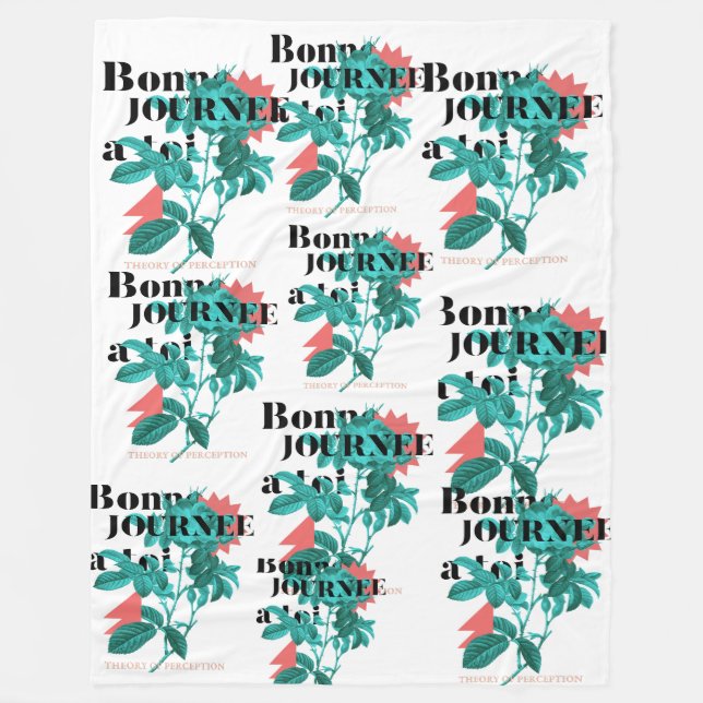 Manta Polar Couverture en laine polaire & sherpa (Anverso)