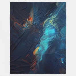 Manta Polar Couverture polaire art abstrait