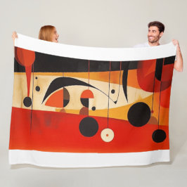 Manta Polar Couverture polaire art abstrait