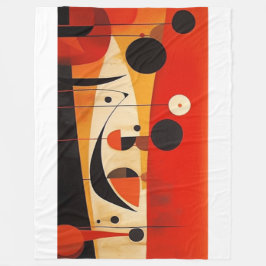 Manta Polar Couverture polaire art abstrait