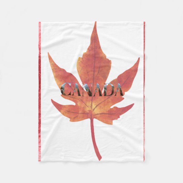 Manta Polar couverture polaire canada castor (Anverso)