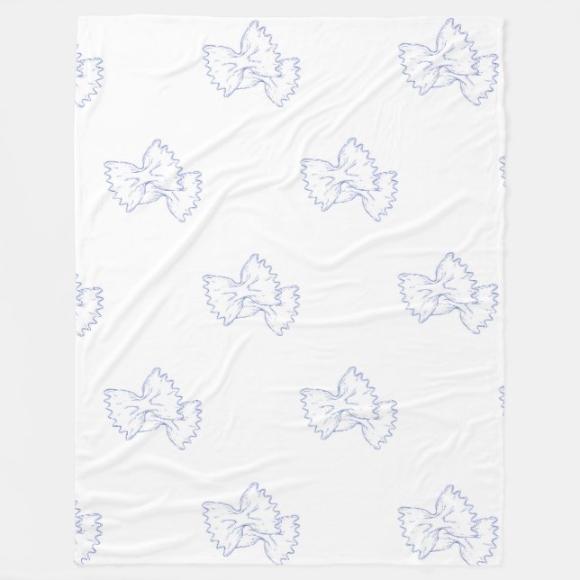 Manta Polar Couverture polaire - Pasta Lover - Farfalle (Anverso)