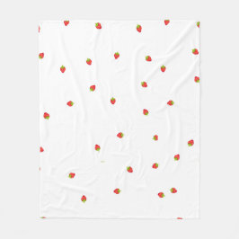 Manta Polar Couverture Polaire strawberry 