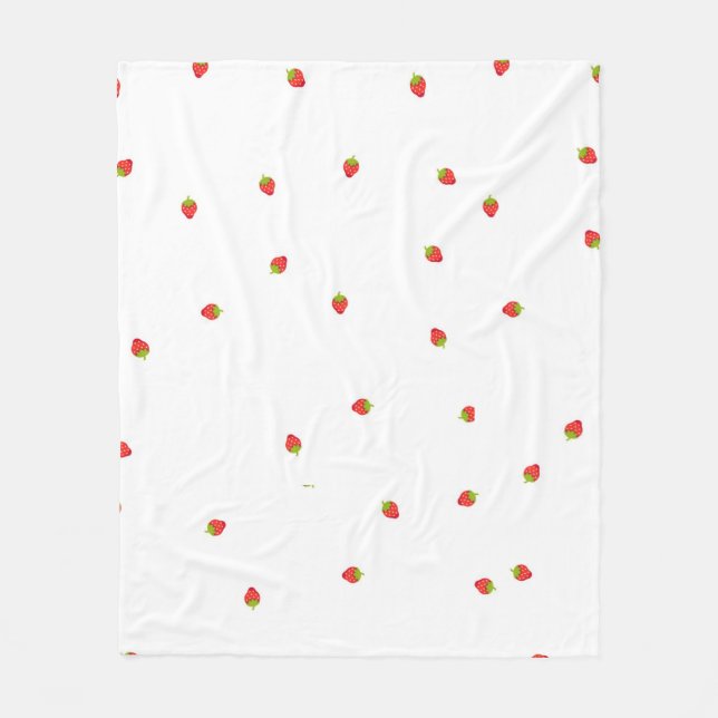Manta Polar Couverture Polaire strawberry  (Anverso)