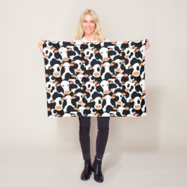 Manta Polar Cow Baby Blanket