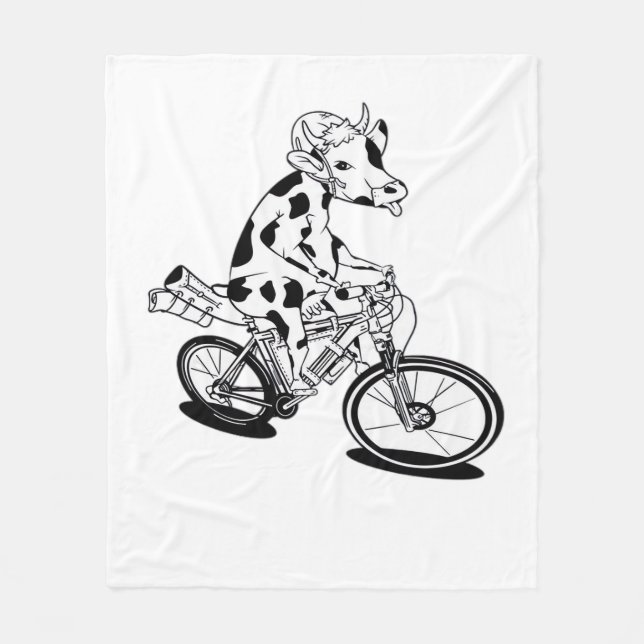 Manta Polar Cow Bikepacking Classic T-Shirt (Anverso)