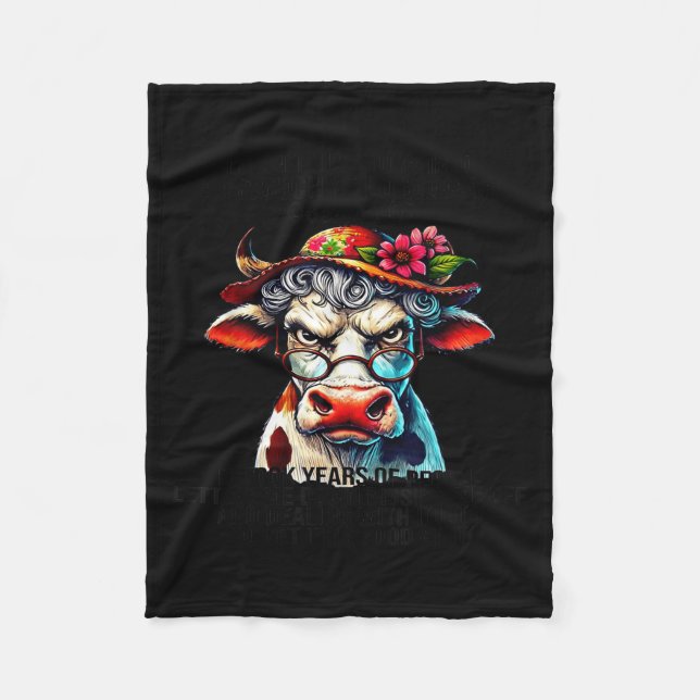 Manta Polar Cow I Didn't Just Turn Into A Grouchy Old Woman Ov (Anverso)