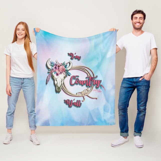 Manta Polar Cow Skull Y Rope (In situ)