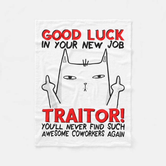 Manta Polar Coworker Leaving, Quitting Going Away, Job Change, (Anverso)