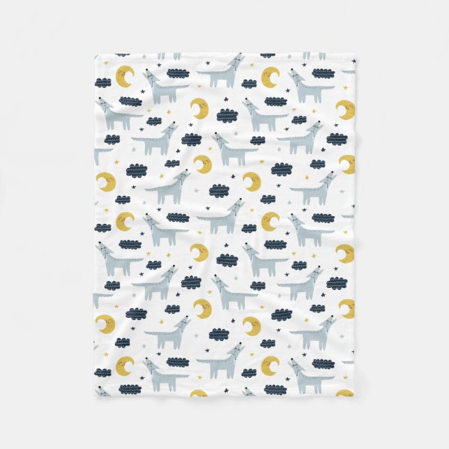 Manta Polar Coyote Moon (Anverso)