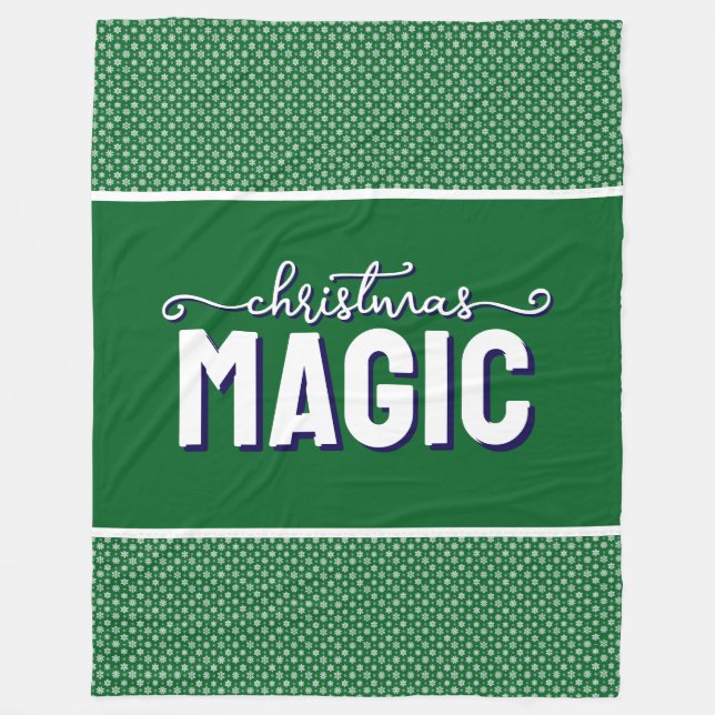 Manta Polar Cozy Christmas Throw, Fleece & Sherpa Blankets | H (Anverso)