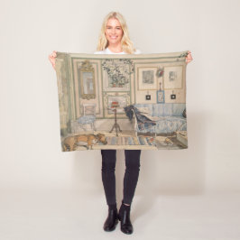 Manta Polar Cozy Corner (por Carl Larsson)