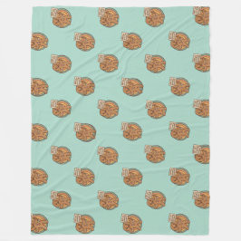 Manta Polar Cozy Gingy Gingerbread Christmas Fleece Blanket