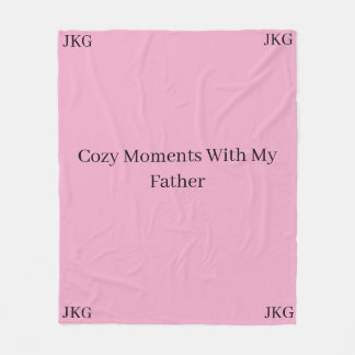 Manta Polar Cozy Moments With My Father Blanket | JKG