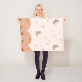 Manta Polar Cozy Moonlit Dreams Fleece Blanket