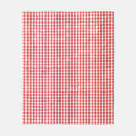 Manta Polar Cozy Red Plaid Rustic Christmas Cabin