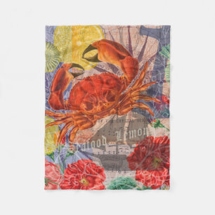 Manta Polar Crab Nautical Beach Art