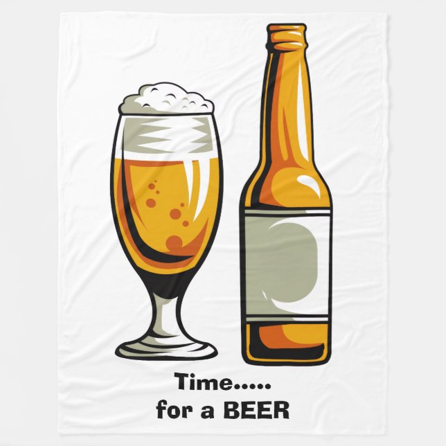 Manta Polar Craft Beer Fleece Blanket (Anverso)