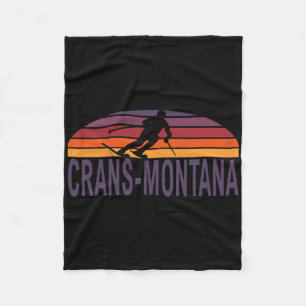 Manta Polar Crans-montana Alpes suizos Skowboard Suiza