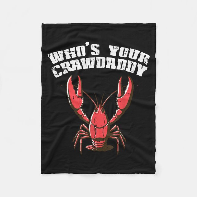 Manta Polar Crayfish Whos Your Crawdaddy Funny Crawfish Crawda (Anverso)
