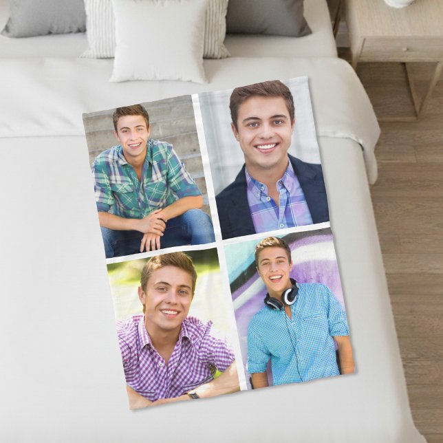 Manta Polar Crea tu propia foto (Create your Own Photo Fleece Blanket)