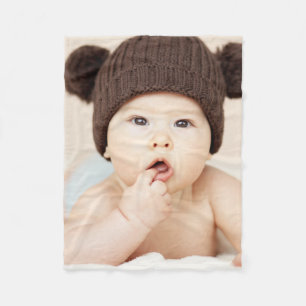 Manta Polar Crea tu propio foto moderno personalizado de niños