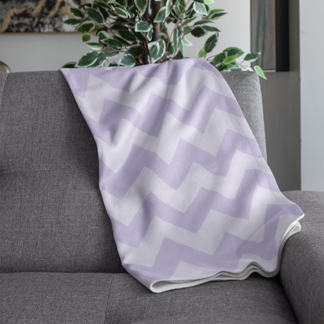 Manta Polar Crear su propio Chevron monotónico (Create Your Own Monotone Chevron Fleece Blanket)