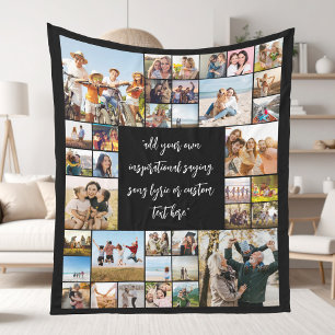 Manta Polar Crear su propio Collage de fotos 36 personalizado