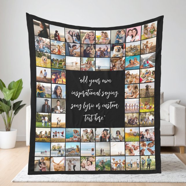 Manta Polar Crear su propio Collage de fotos 64 personalizado (Subido por el creador)