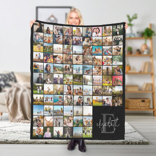 Manta Polar Crear su propio Collage de fotos 90 personalizado