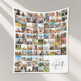 Manta Polar Crear su propio Collage de fotos 90 personalizado