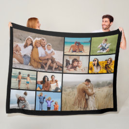 Manta Polar Crear su propio Collage de fotos de 10